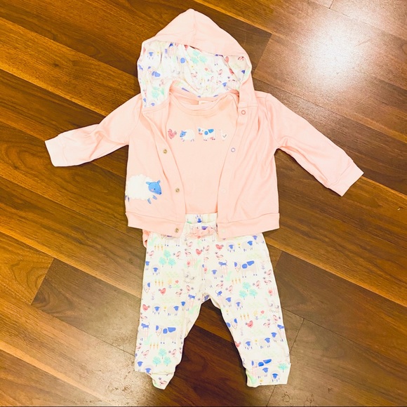 baby girl farm outfit
